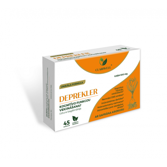 DEPREKLER N45 (45 kapsulas) 19,7g, CLARIWELL